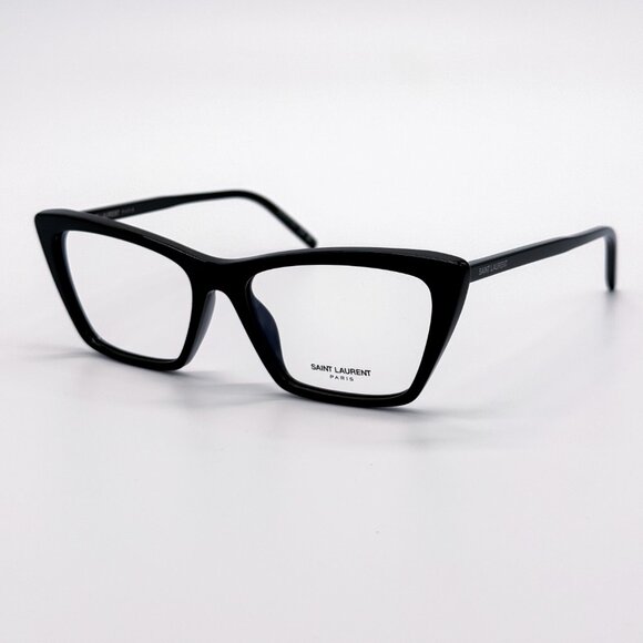 NEW SAINT LAURENT SL737 MICA 001 BLACK WOMEN EYEGLASSES SAINT LAURENT - Picture 1 of 10